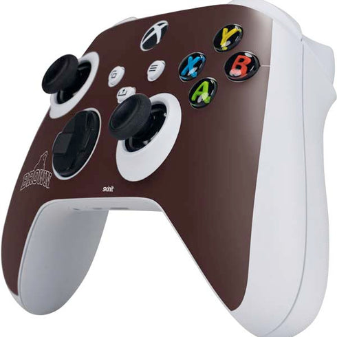 Brown University Outlined Xbox Series S Controller Skin